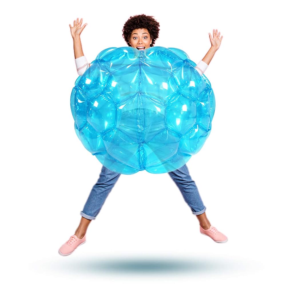 Giant Zorb Bumper Balls 36 inch, 2-Pack, Red and Blue, view 2