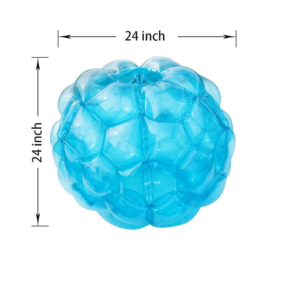 Sumo Bumper Balls 24 inch for Adults, 2-Pack, Blue, view 3